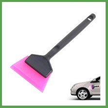 Bezos Mini Saplı Silikon Çekçek Ragle Cam Filmi Çekme Uygulama Aparatı 6X16CM Siyah Pembe Mgc