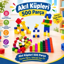 Try Geçmeli Birim Küpler (2X2x2 Cm) 500 Parça