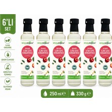 White Organic Organik Elma Suyu Konsantresi 330 gr 6 Adet Glütensiz Vegan