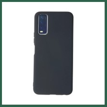 Vintessy Vıntessy Vivo Y11S Uyumlu Kılıf Nano Içi Kadife Silikon - Gri BZS01