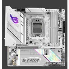 Asus Rog Strıx B850-G Gamıng Wıfı7 Ddr5 HDMI Dp Pcıe 5.0 Am5 Matx Beyaz
