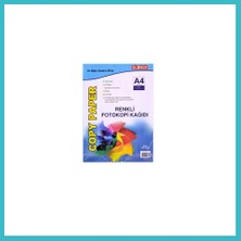 Defne Store Renkli A4 100 Lü Fotokopi Kağıdı Dfnbez
