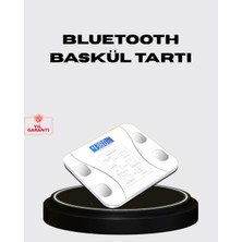 Marsilyan Akıllı Dijital Baskül – Bluetooth Bağlantılı, 8 Ölçüm Verili, Akıllı Vücut Analiz Tartısı