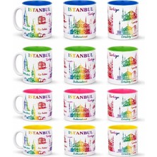 Sungur's Store Istanbul Temalı Cam Kupa Bardak ALK5904