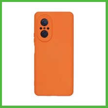 Bezos Huawei Nova 9 Se Uyumlu Kılıf Nano Içi Kadife Silikon - Turuncu Arz