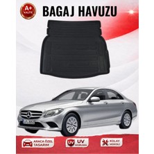Mercedes C Serisi W205 Rampalı 2014 ve Sonrası 3D Bagaj Havuzu