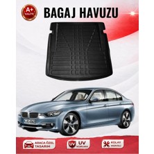 Bmw 3 Serisi F30 Sedan 2012 ve Sonrası 3D Bagaj Havuzu Premıum A+
