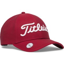 Titleist Players Performance Ball Marker Golf Şapkası Crimson TH25APBMN2-6C1