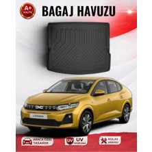 Dacıa Logan Sedan 2026 Sonrası 3D Bagaj Havuzu Premıum A+