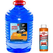 Vionna Antifrizli Oto Cam Suyu 5 Lt. - 25 Derece Kokulu 32 ml Cam Suyu Şampuanı Hediyeli
