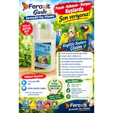 Feroxit Pusuk-Kabaran -Durgun -Bitkin Kuşlarda Kısa Sürede Çözüm 450 ml Tüm Kuşlar Için Meşhur Ölü Dirilten 450 ml