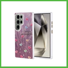Bezos Samsung Galaxy S24 Ultra Uyumlu Kılıf Blade Aynalı Desenli Kapak - Desen 8 Arz