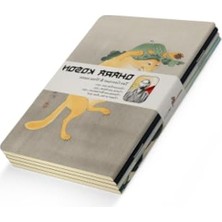 Myg Plus Çizgisiz 4'lü Defter Seti, 14X21 cm Boyutunda Kullanışlı Defterler