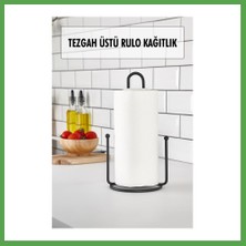 Bezos Metal Kağıt Havluluk & Dik Havlu Peçetelik Siyah 28 cm Mgc