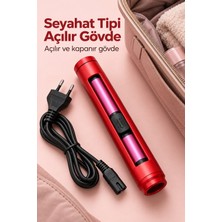 Astraltech Saç Uçlarına Şekil Veren Seyahat Tipi Maşa ve Düzleştirici