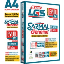 İnformal Yayınları 2027 8.Sınıf LGS Sadece EYLÜL AYI Konuları MEB Örnek Soruları 3lü Sarmal Deneme Paketi Çözümlü