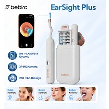 Bebird EarSight Plus HD Kameralı Akıllı Görsel Kulak Temizleme Cihazı- Beyaz