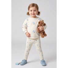 Dmb Kids Kız Bebek Omzu Çıtçıtlı Takım DMB-0895
