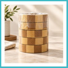 Defne Store Ahşap Silindir Organizer Dfnbez