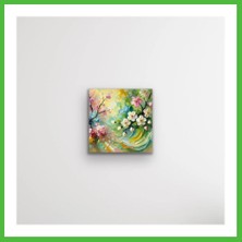 Bezos Ilkbahar Mevsimi Kanvas Tablo 60X60CM Arz