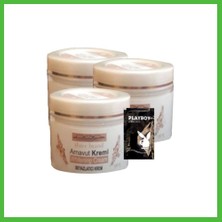 Bezos Three Brand Arnavut Kremi 3'lü Adet Whitens Cream Kremi 100 ml + 1 Adet Jel Hediye Arz