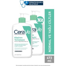 Şanal Cerave Foaming Cleanser Normal & Yağlıya Dönük Ciltler Için 473 ml 2 Adet 103845-2-1
