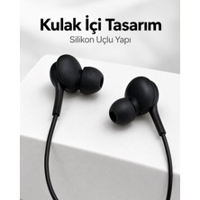 Alfa Brand Siyah Tasarımlı Jak Girişli Kablolu Kulak Içi Kulaklık