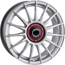 Rc 15 Inç 5X100 Oz Racing Polo Ibiza Fabia Uyumlu Gümüş Jant Modeli (4 Adet)