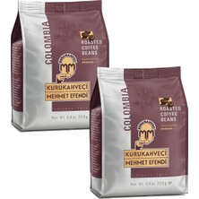 Mehmet Efendi Colombia Kavrulmuş Çekirdek Kahve 250 gr x 2 Adet