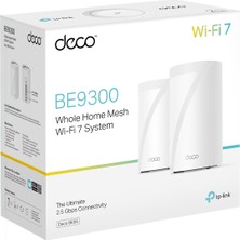 TP-Link Tp-Lınk Deco BE65 Wıfı7 BE9300 Mesh Router 2'li Paket
