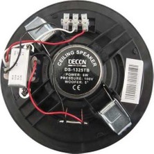 Decon DS-1325TB  5" Trafolu Alçıpan Hoparlör