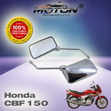 Moton Honda Cbf 150 Ayna Takımı 10 mm (Kromajlı - Sağ Taraf Ters Diş)