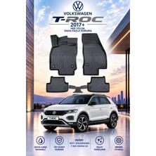 Volkswagen T-Roc 2017+ Aracınıza Özel Üretim Havuzlu Paspas Takımı A+ -Mod-