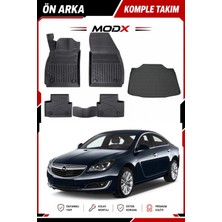 Opel Insignia 2010 Model 5d Havuzlu Paspas + 3D Ince Stepne Bagaj Havuzu Premıum A+