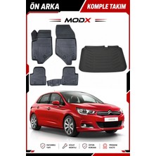 Citroen C4 Hb 2017 Model 5d Havuzlu Paspas + 3D Bagaj Havuzu Premıum A+