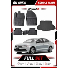 Volkswagen Jetta Trendline Cepli 2012 Model 3D Bagaj Havuzu + 5d Havuzlu Paspas Seti Premıum A+