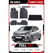Kia Picanto 2020 Model 5d Havuzlu Paspas + 3D Bagaj Havuzu Premıum A+