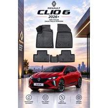 Renault Clio 6 Aracınıza Özel Üretim Havuzlu Paspas Takımı A+ -Mod-