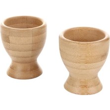 MİEN Mien MIEN-1448 Bambu Yumurtalık 2'li Set 6 x 5 cm