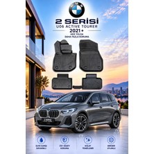 Bmw 2 Serisi U06 2021+ Aracınıza Özel Üretim Havuzlu Paspas Takımı A+ -Mod-