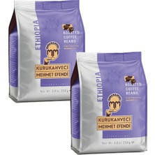 Mehmet Efendi Ethiopia Kavrulmuş Çekirdek Kahve 250 gr x 2 Adet