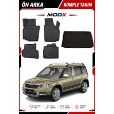 Skoda Yeti 2011 Model 5d Havuzlu Paspas + 3D Bagaj Havuzu Seti Premıum A+