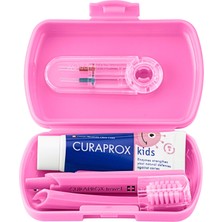 Curaprox Seyahat Seti Çocuklar Pembe