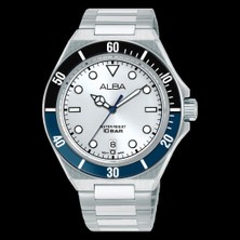Alba AS9W15X1 Quartz Çelik Gri 10 Atm 42 mm Erkek Kol Saati
