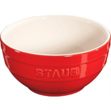 Odea Staub 40510-794 Seramik Kase Kiraz 4,7 Inç (12 Cm), Seramik Kase, Isıya Dayanıklı, Seramik, Mikrodalgada Kullanılabilir