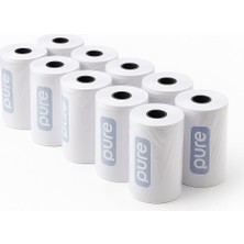 Bezos 80X30 mm Adisyon Rulosu Termal Rulo 10 Paket (100 Adet) Atg