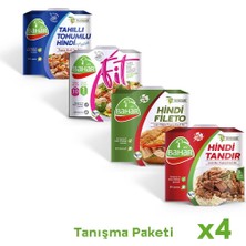 Ant Bahar Pişmiş Hindi Konserve Tanışma Paketi Konserve x 4'lü