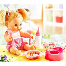 Erpa Oyuncak Melis Bebek Konuşan Altını Islatan Kız Çocuk Eğlenceli Et Bebek