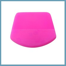 Bezos Ppf/tph Silikon Çekçek Ragle Cam Filmi Çekme Uygulama Aparatı Oval Pembe 9.4x7.4cm MBT06