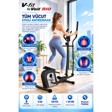 Vfit By Voit Rio Manyetik Eliptik Bisiklet (SESSİZ ÇALIŞIR, ELDEN NABIZ ÖLÇER)